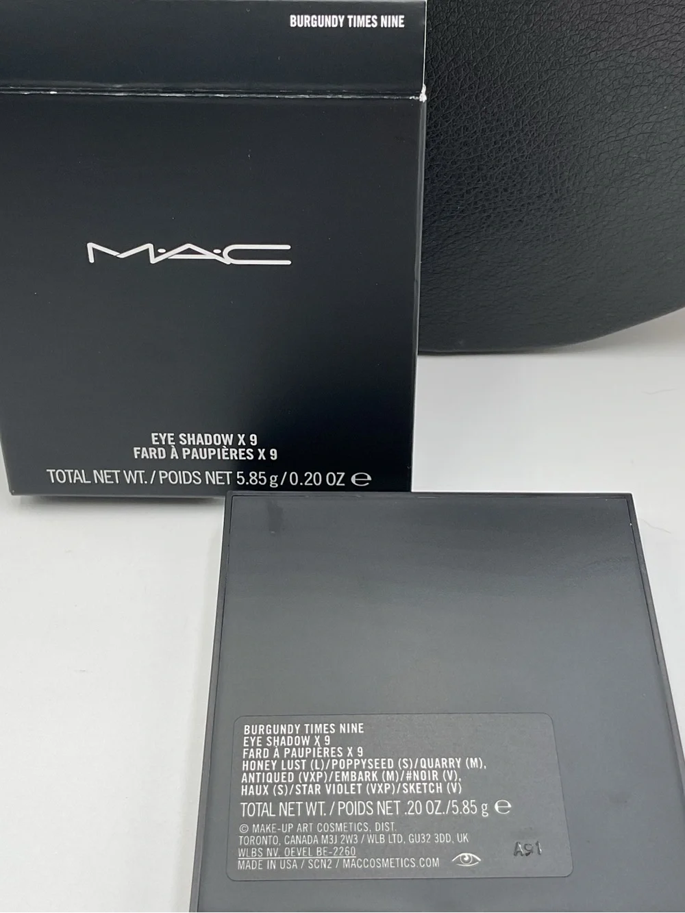 MAC Cosmetics Burgundy x 9 Eyeshadow Palette - BNIB & Discontinued